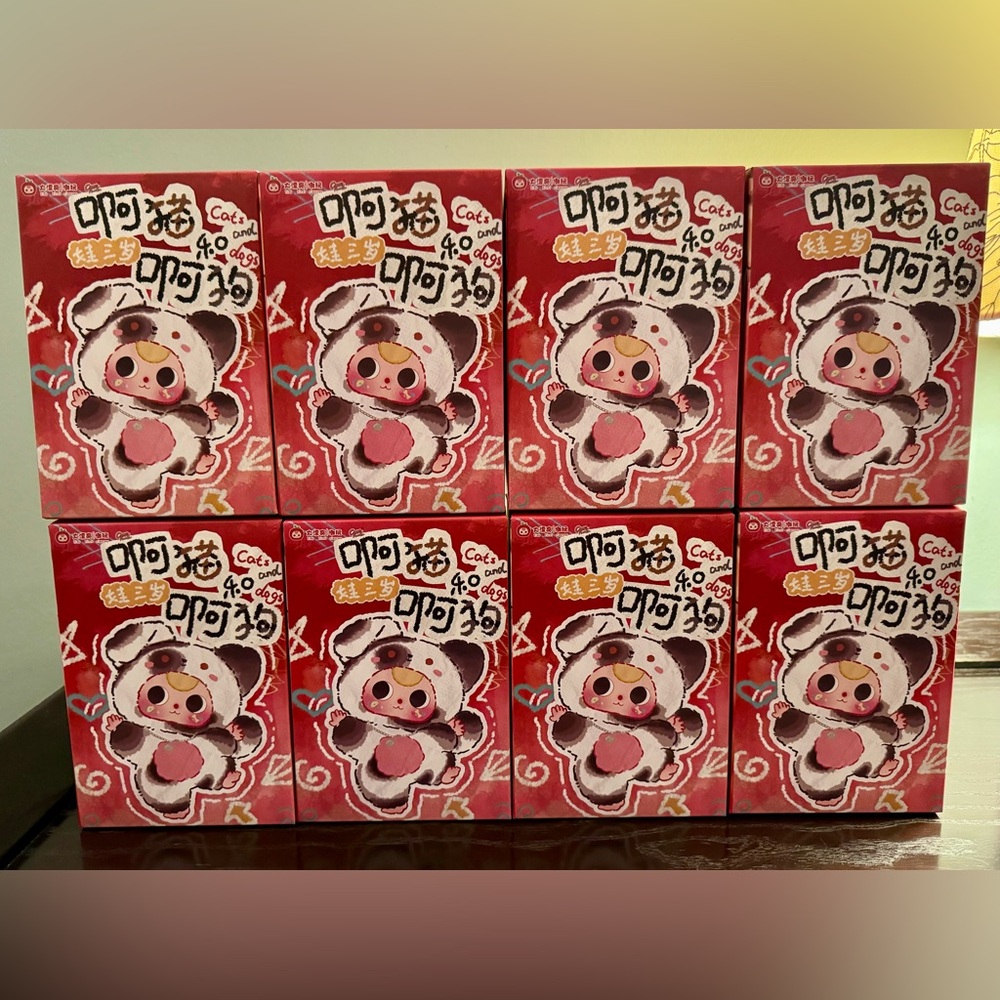 Baby Three Cats and Dogs Plush Series Blind Box Sealed Unopened - Picture 8 of 9